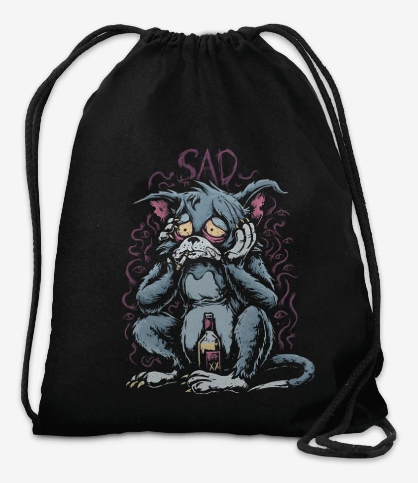 Mochila Negro de Tamos de la Perra