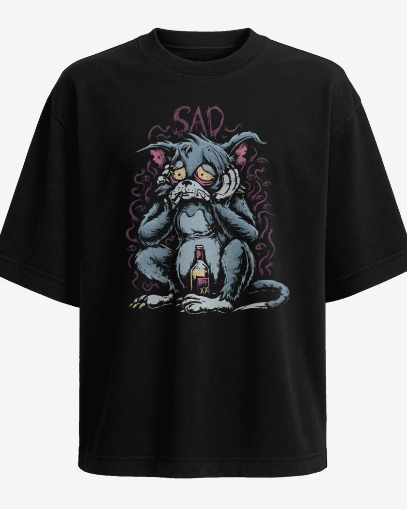 Polera Oversize Tamos de la Perra