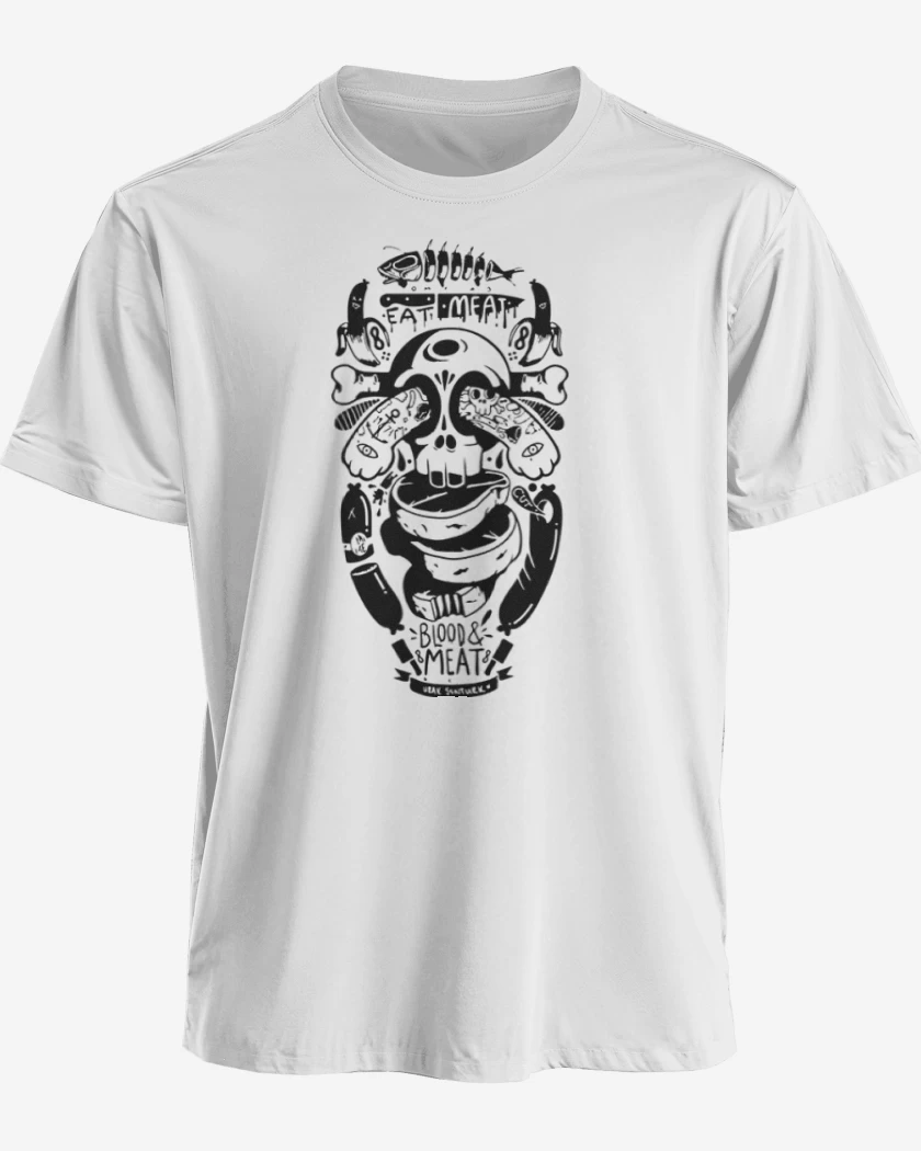 Polera Skull and arm