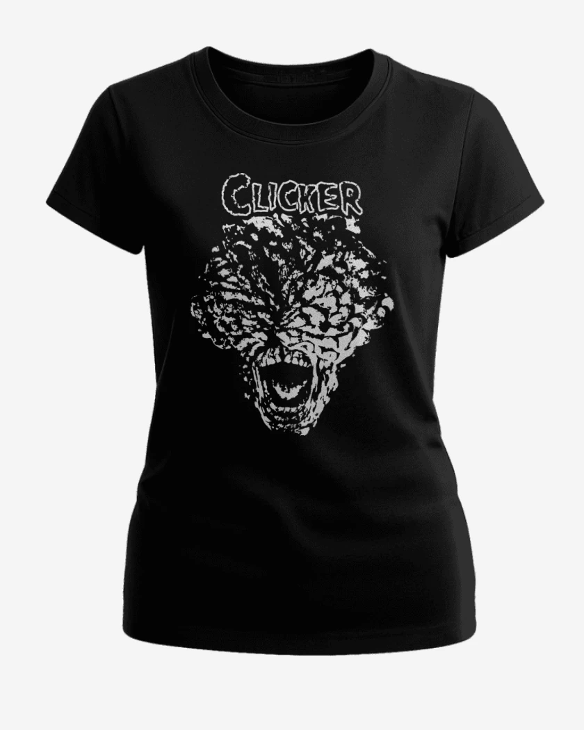 Polera de Mujer Negro de Clicker Punk