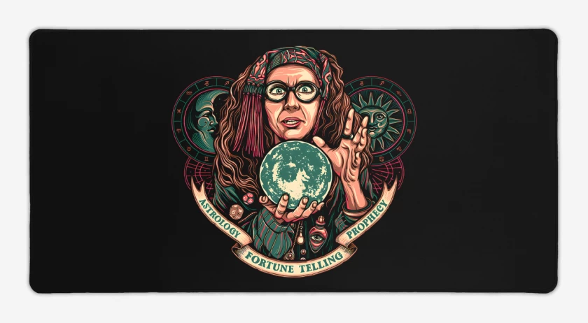 Mouse pad Gamer Negro de Trelawney