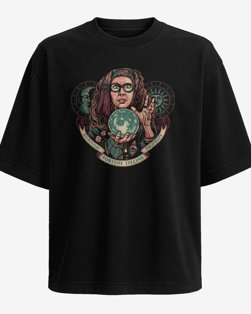 Polera Oversize Negro de Trelawney