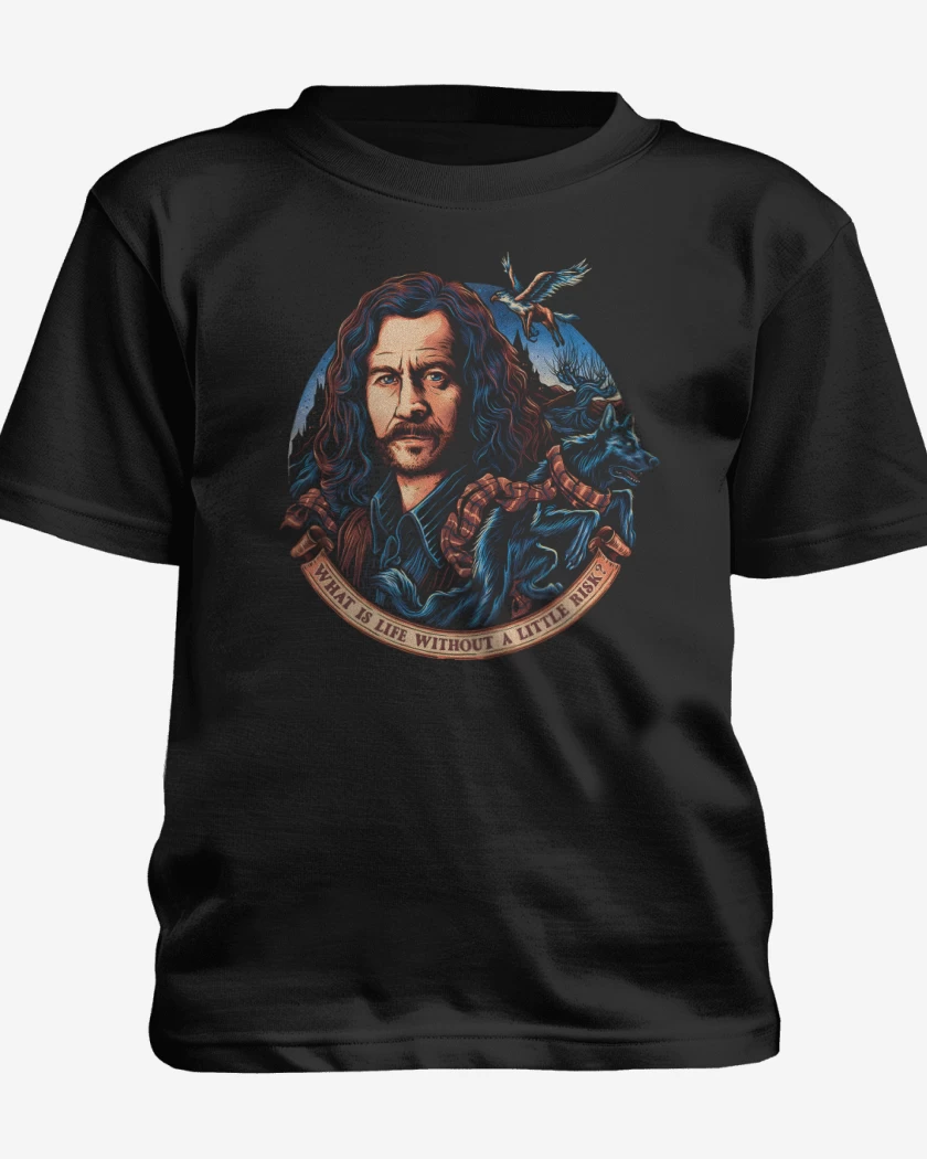 Polera de niño Negro de Sirius Lobo
