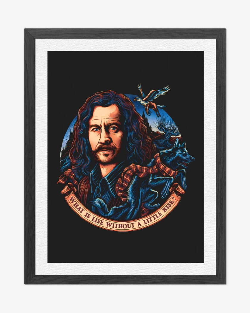 Cuadro decorativo Negro de Sirius Lobo