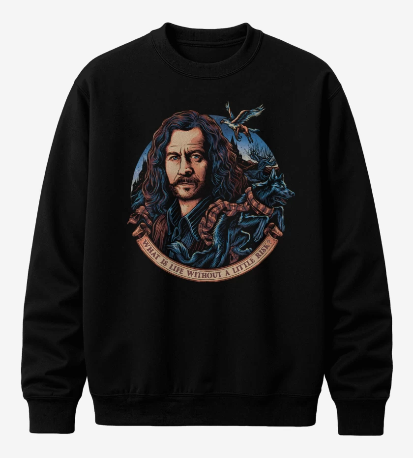 Poleron polo Negro de Sirius Lobo