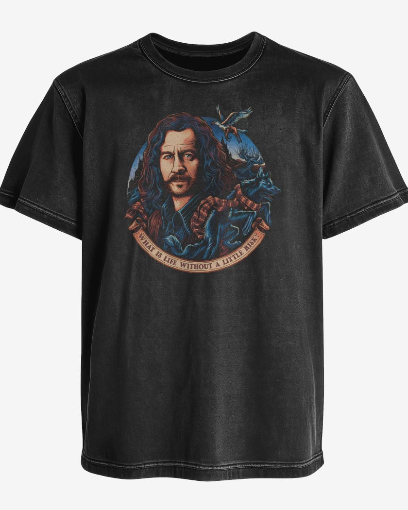 Polera desgastada Sirius Lobo