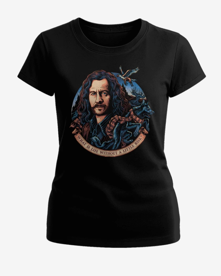 Polera de Mujer Negro de Sirius Lobo