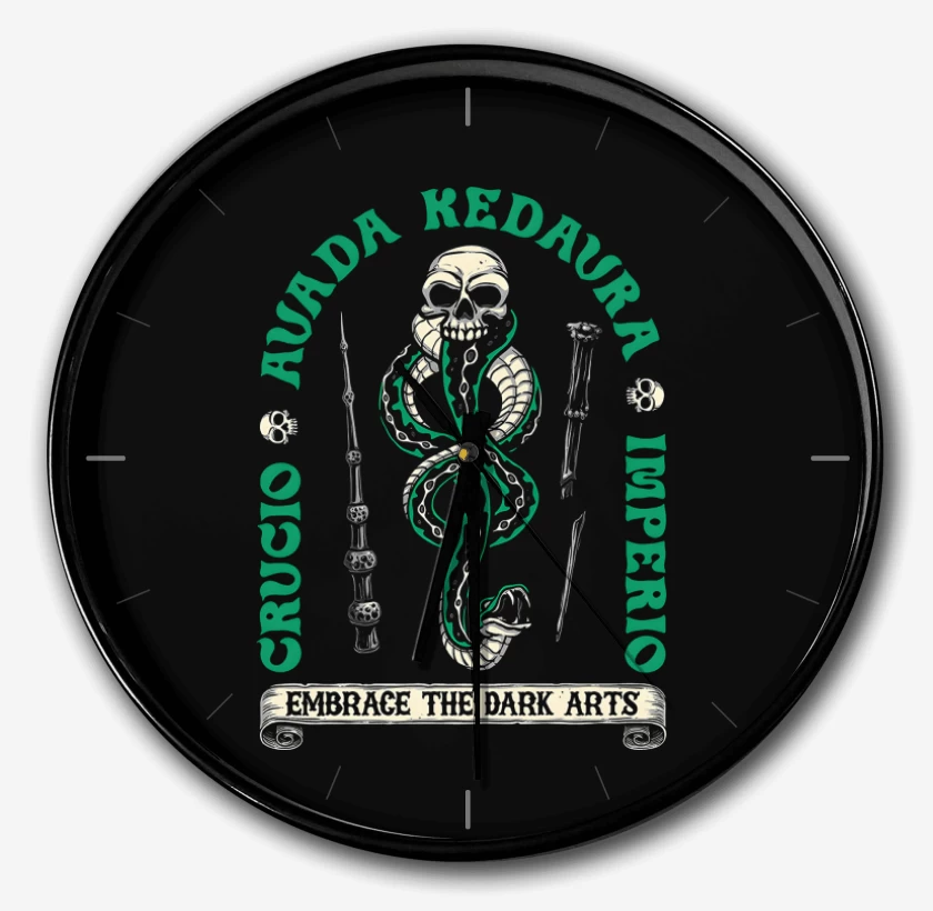 Reloj Negro de Maldiciones Imperdonables