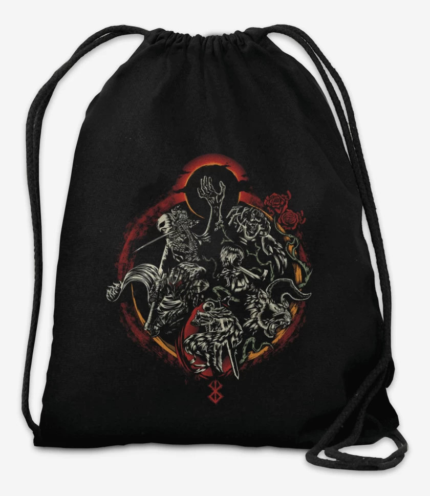 Mochila Negro de Mano del Eclipse 