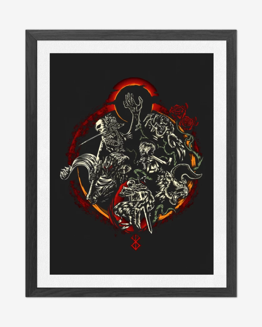 Cuadro decorativo Mano del Eclipse 
