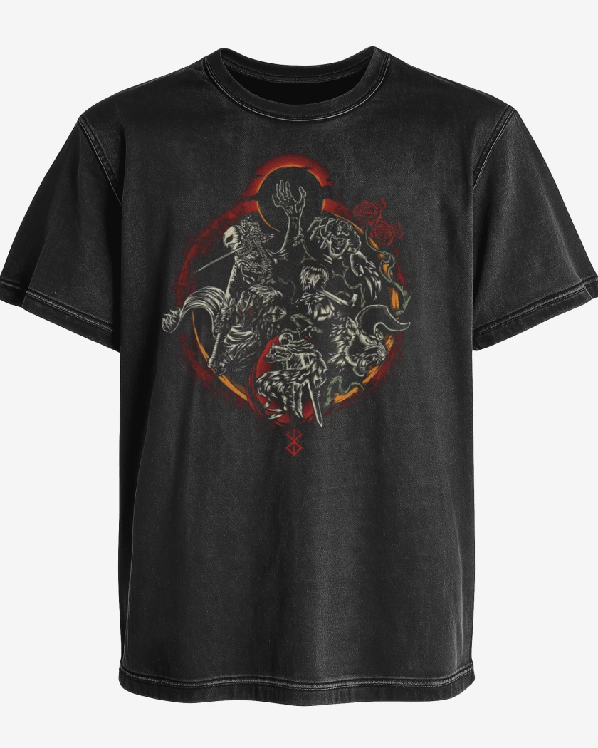 Polera desgastada Mano del Eclipse 