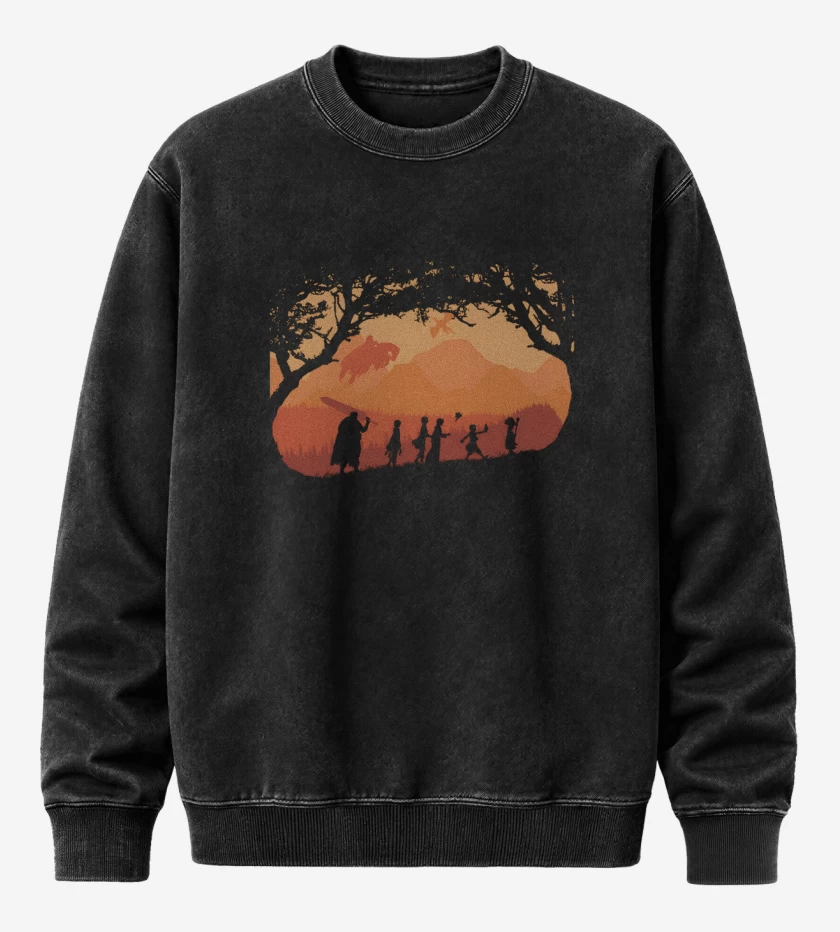 Poleron Polo Acid Wash La Bandita de Guts