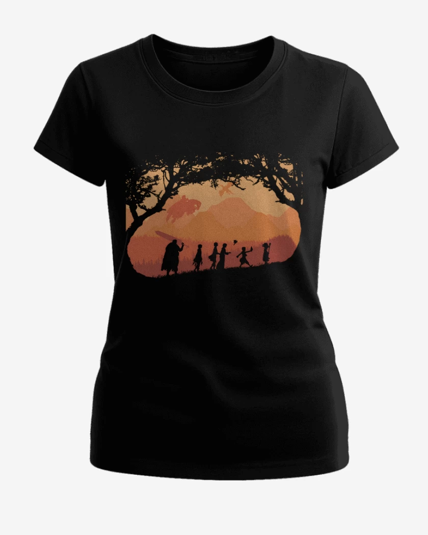 Polera de Mujer Negro de La Bandita de Guts