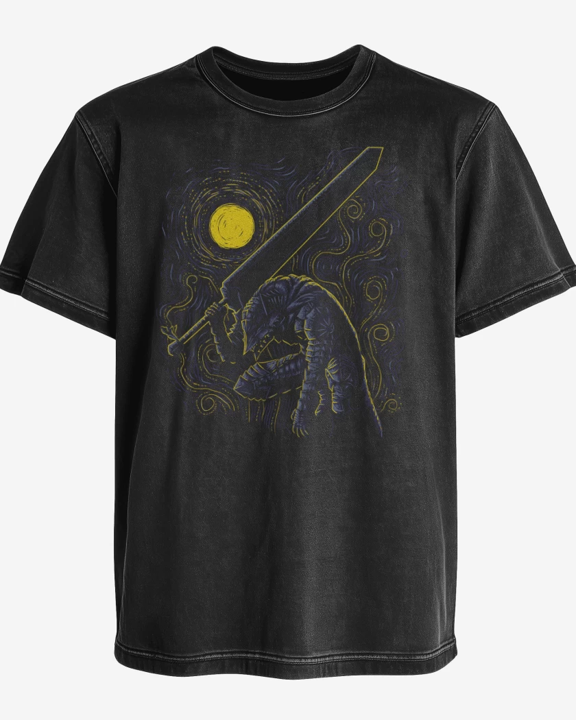 Polera desgastada van Guts