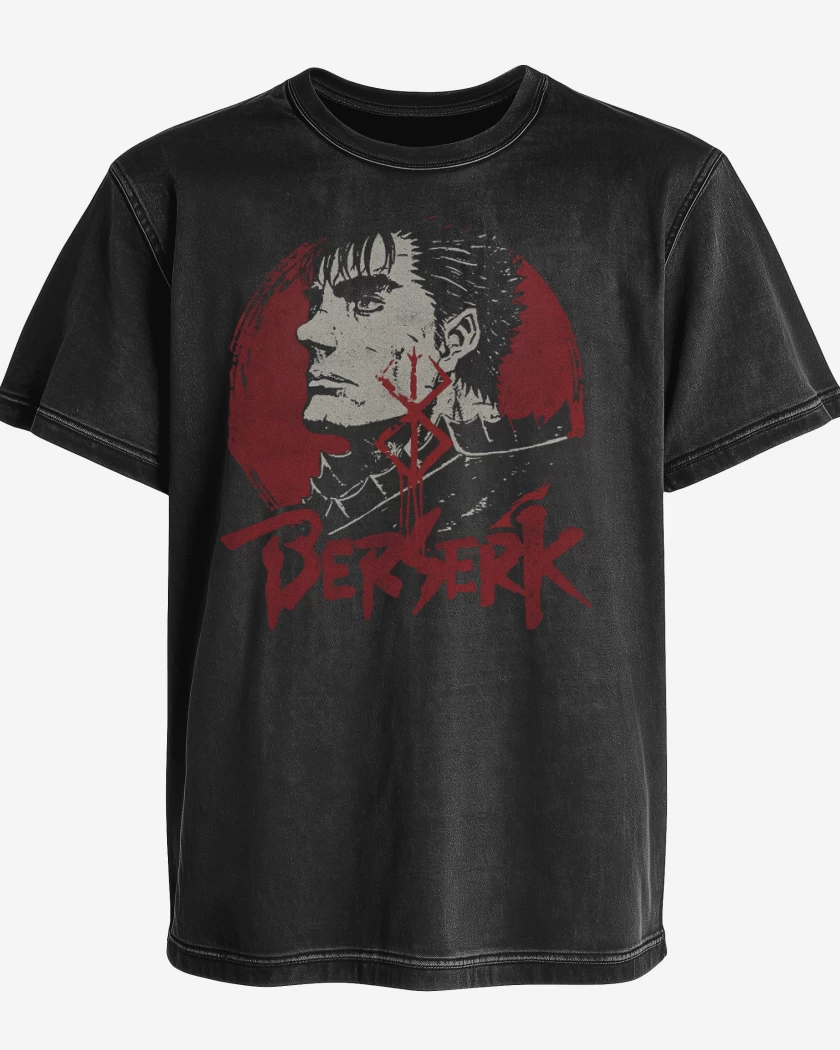Polera desgastada Sacrificio Guts