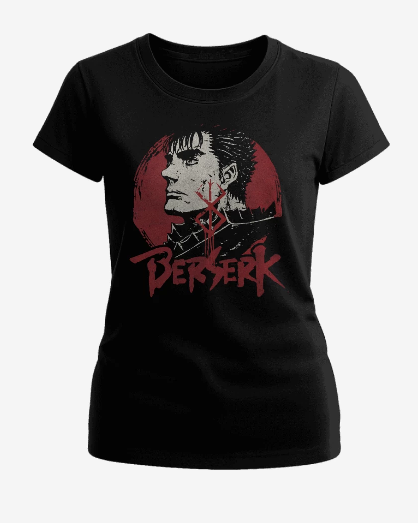 Polera de Mujer Negro de Sacrificio Guts