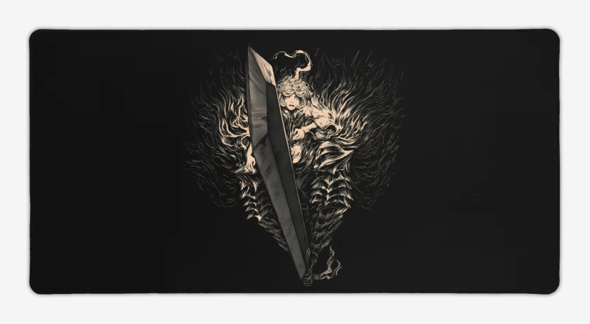 Mouse pad Gamer Espadachin Matadragones