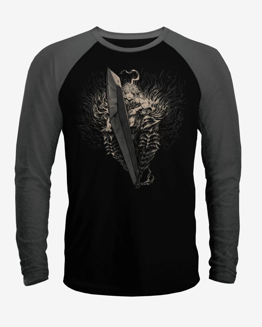 Polera Raglan Espadachin Matadragones
