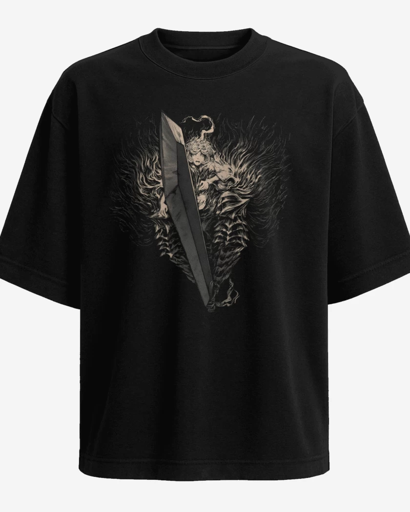 Polera Oversize Espadachin Matadragones