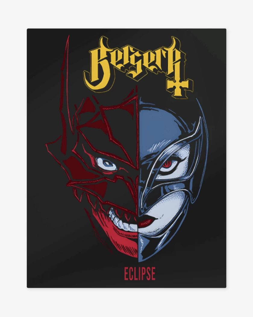 Print metalico Negro de Eclipse