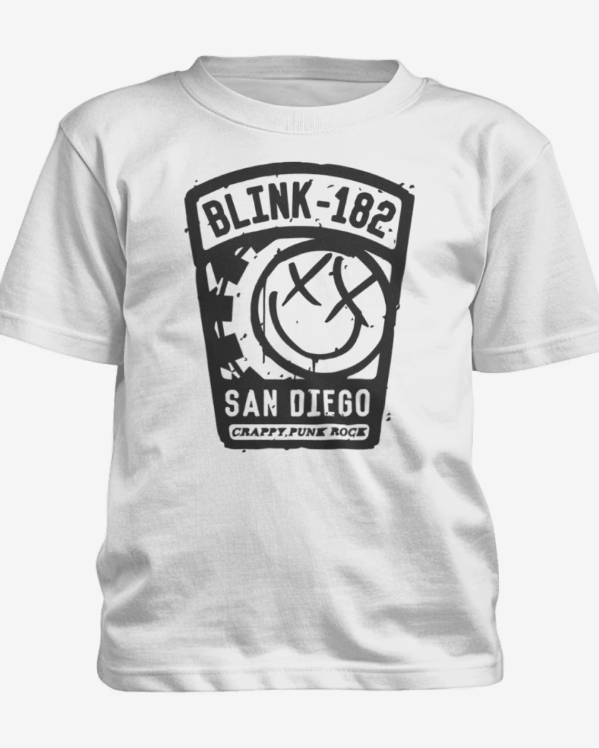 Polera de niño Blanco de Blink 182