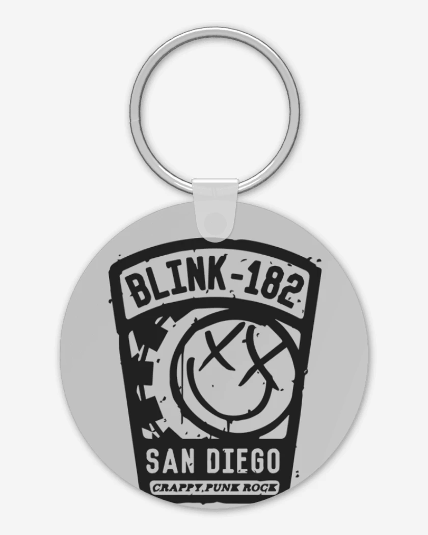 Llavero Gris Melange de Blink 182