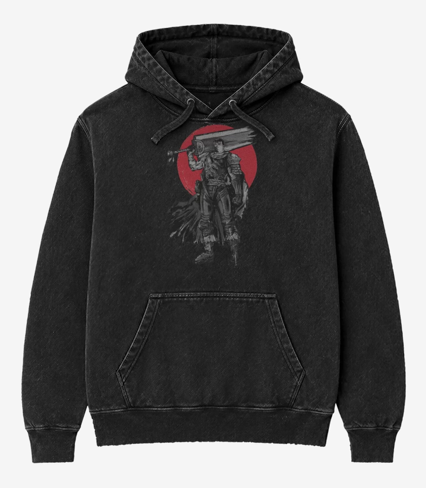 Poleron Canguro Acid Wash Gatsu Ukiyoe