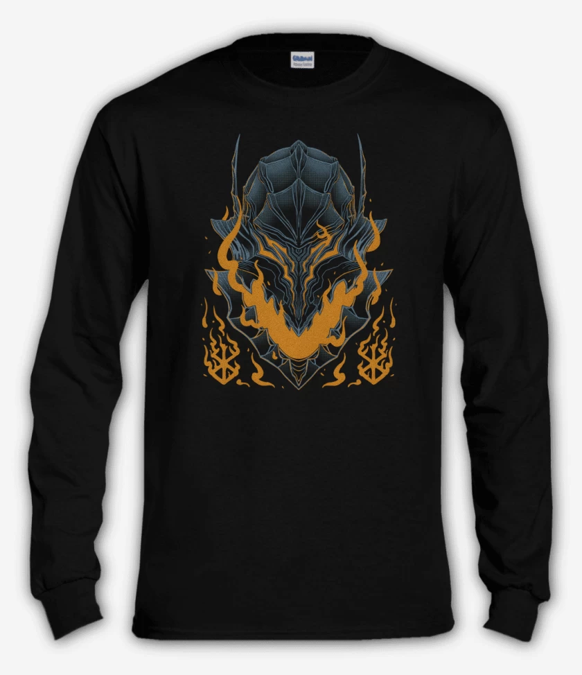 Polera manga larga Negro de Sed de Sangre