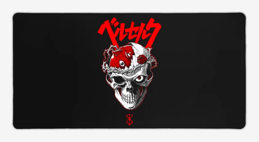 Mouse pad Gamer Skull Beherit
