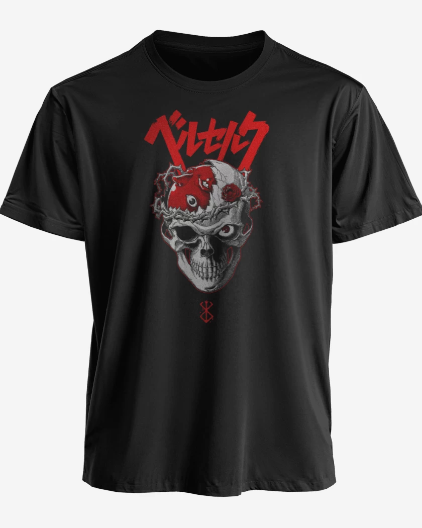 Polera Skull Beherit