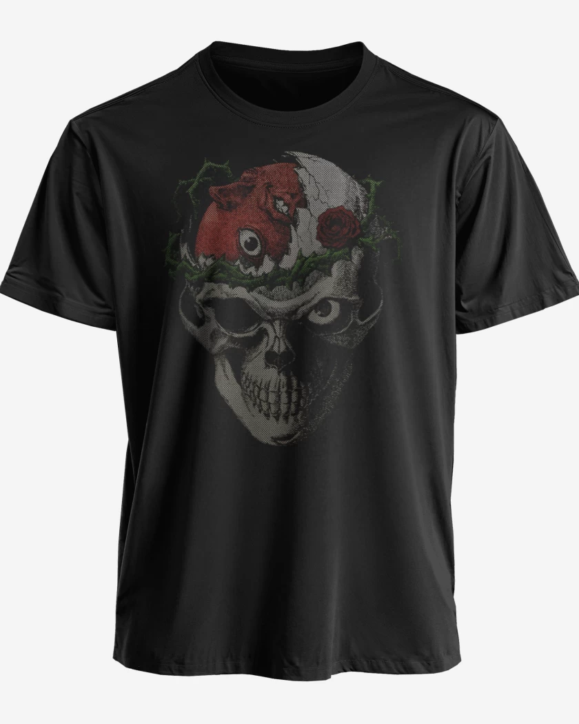 Polera Cráneo Beherit