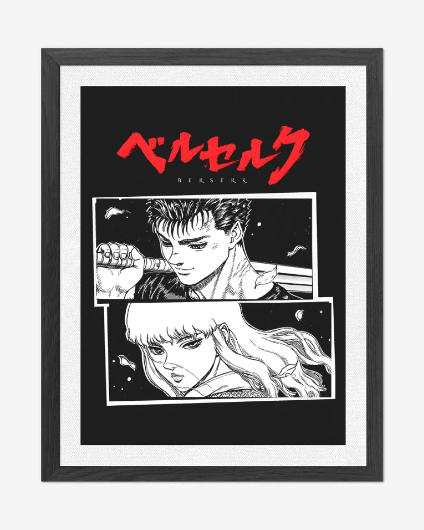 Cuadro decorativo Guts x Griffth