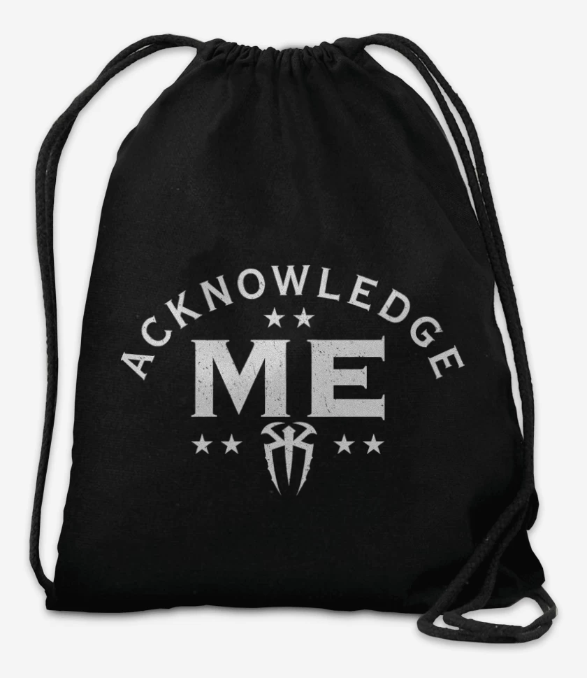 Mochila Negro de Acknowledge Me