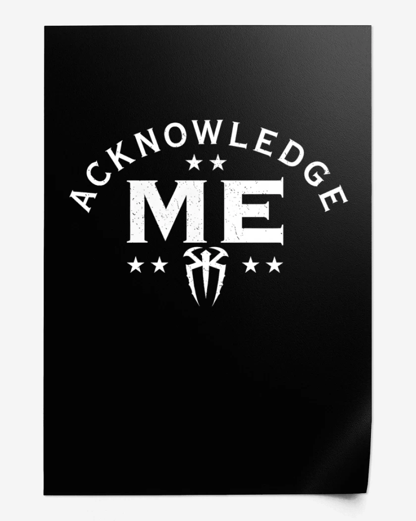Print Acknowledge Me