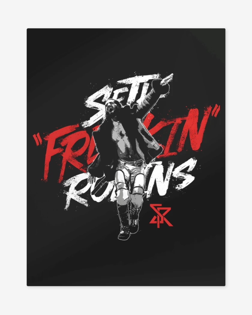 Print metalico Negro de Rollins 