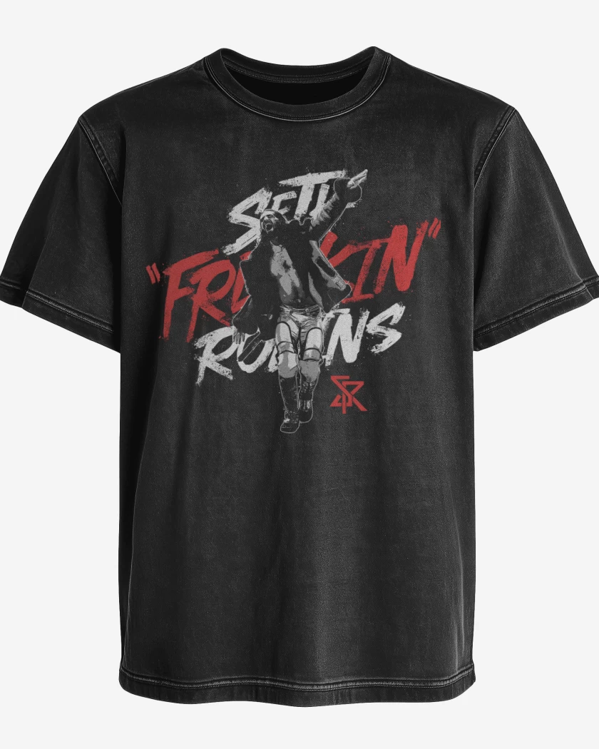 Polera desgastada Rollins 