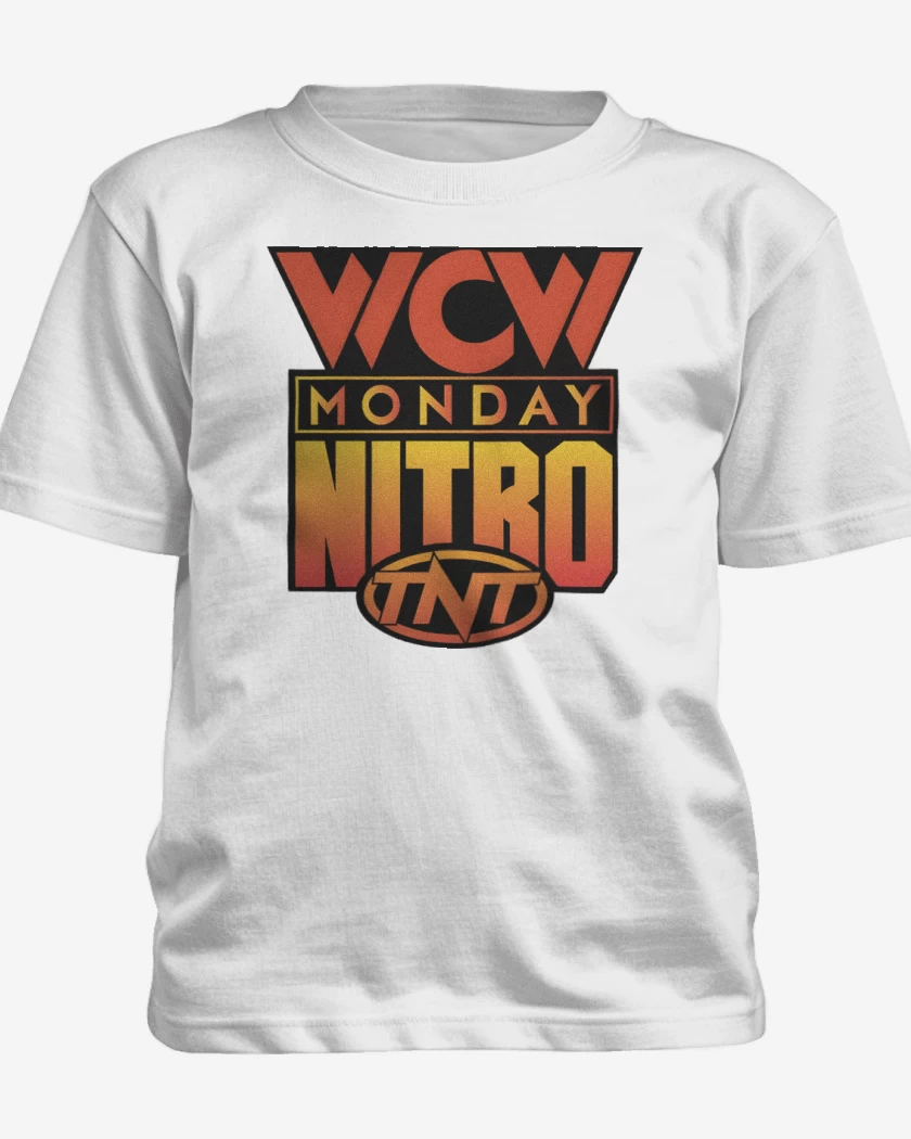 Polera de niño Blanco de WCW Nitro