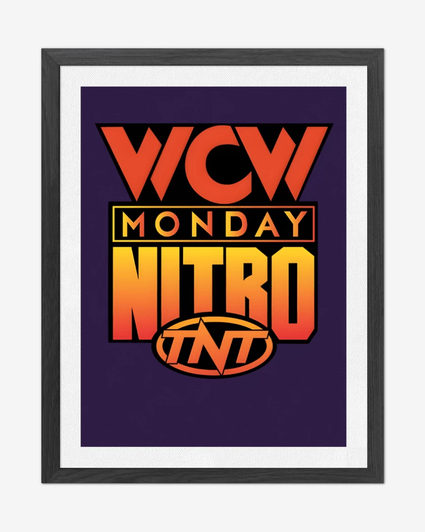 Cuadro decorativo Morado de WCW Nitro