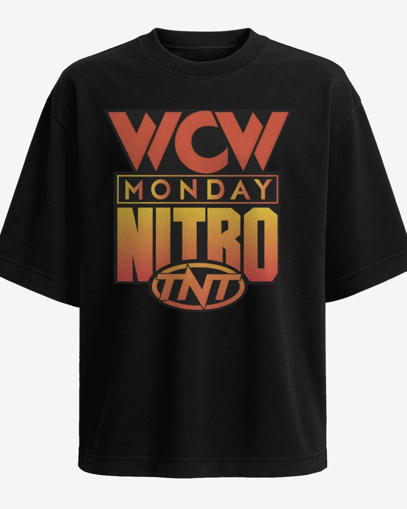 Polera Oversize Negro de WCW Nitro