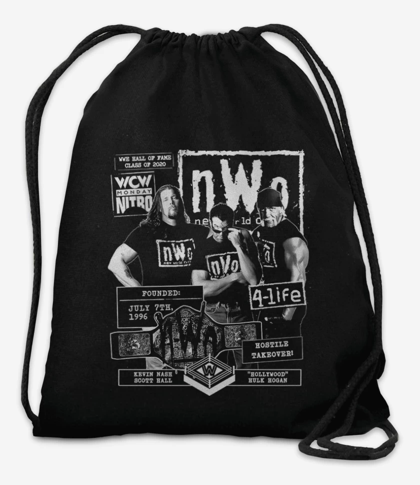 Mochila Negro de nWo 4 life