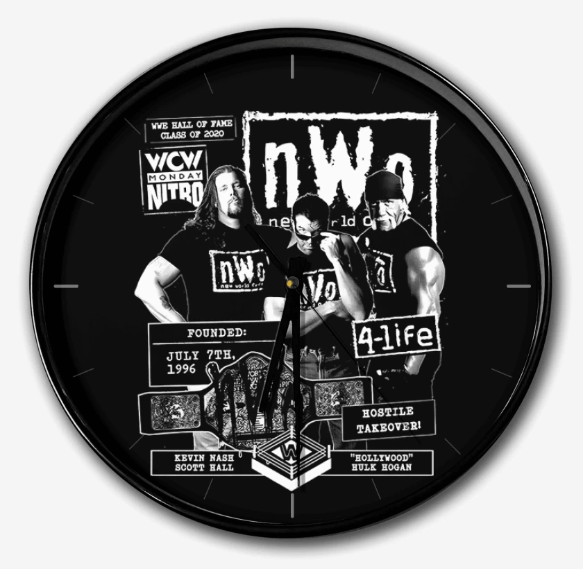 Reloj Negro de nWo 4 life