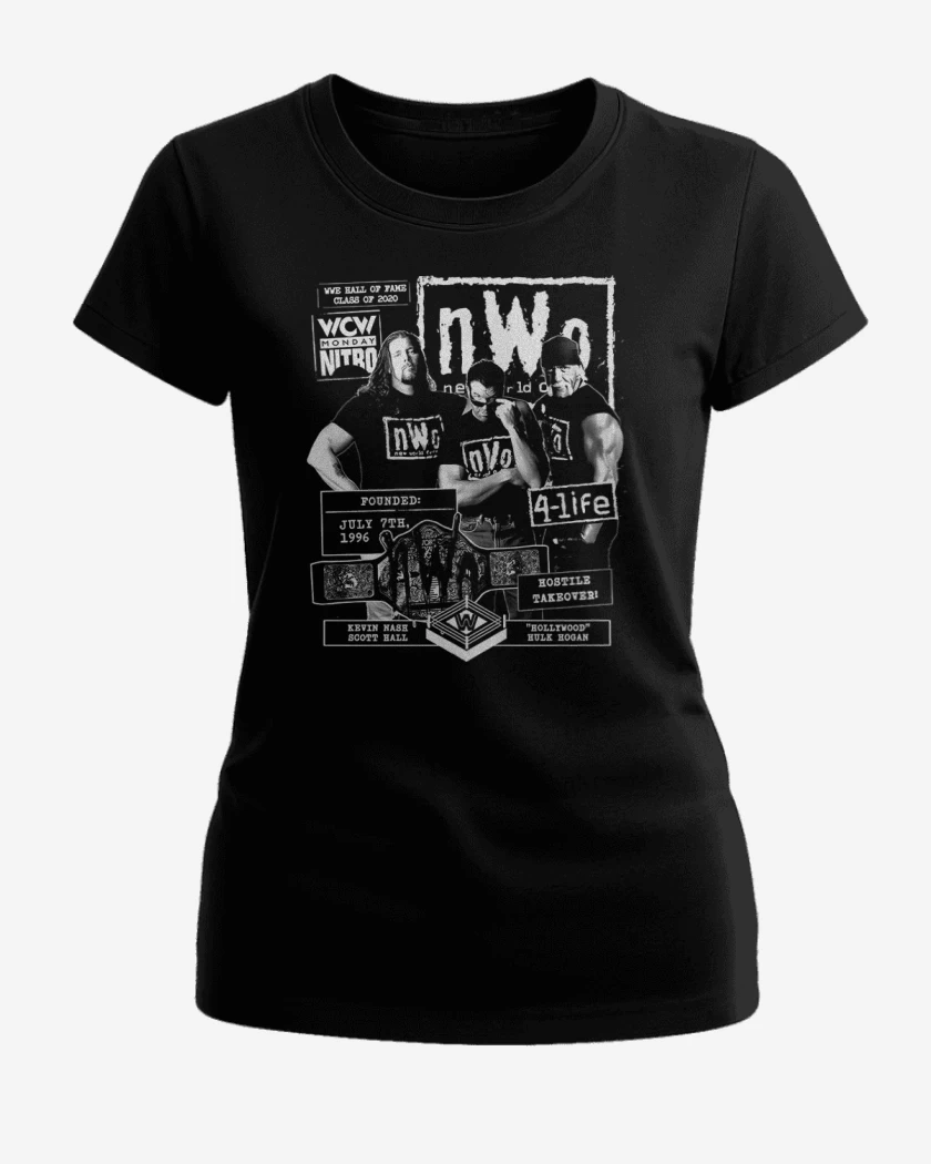 Polera de Mujer Negro de nWo 4 life