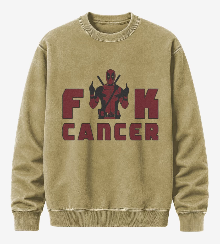 Poleron Polo Acid Wash Fuck Cancer
