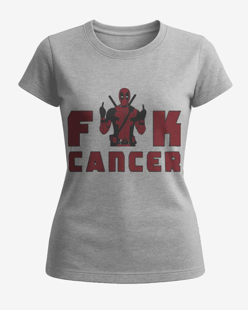Polera de Mujer Fuck Cancer