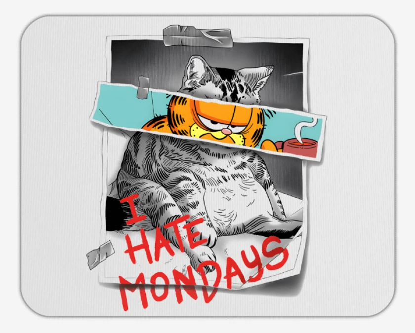 Mousepad Odio los Lunes