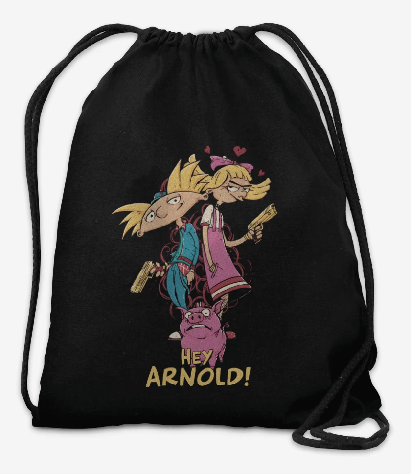Mochila Negro de Arnoldo y Pataki