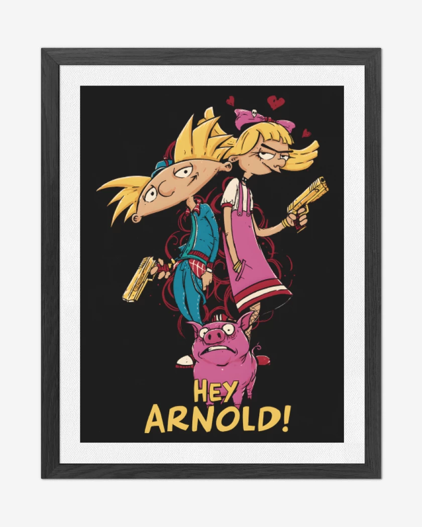 Cuadro decorativo Arnoldo y Pataki