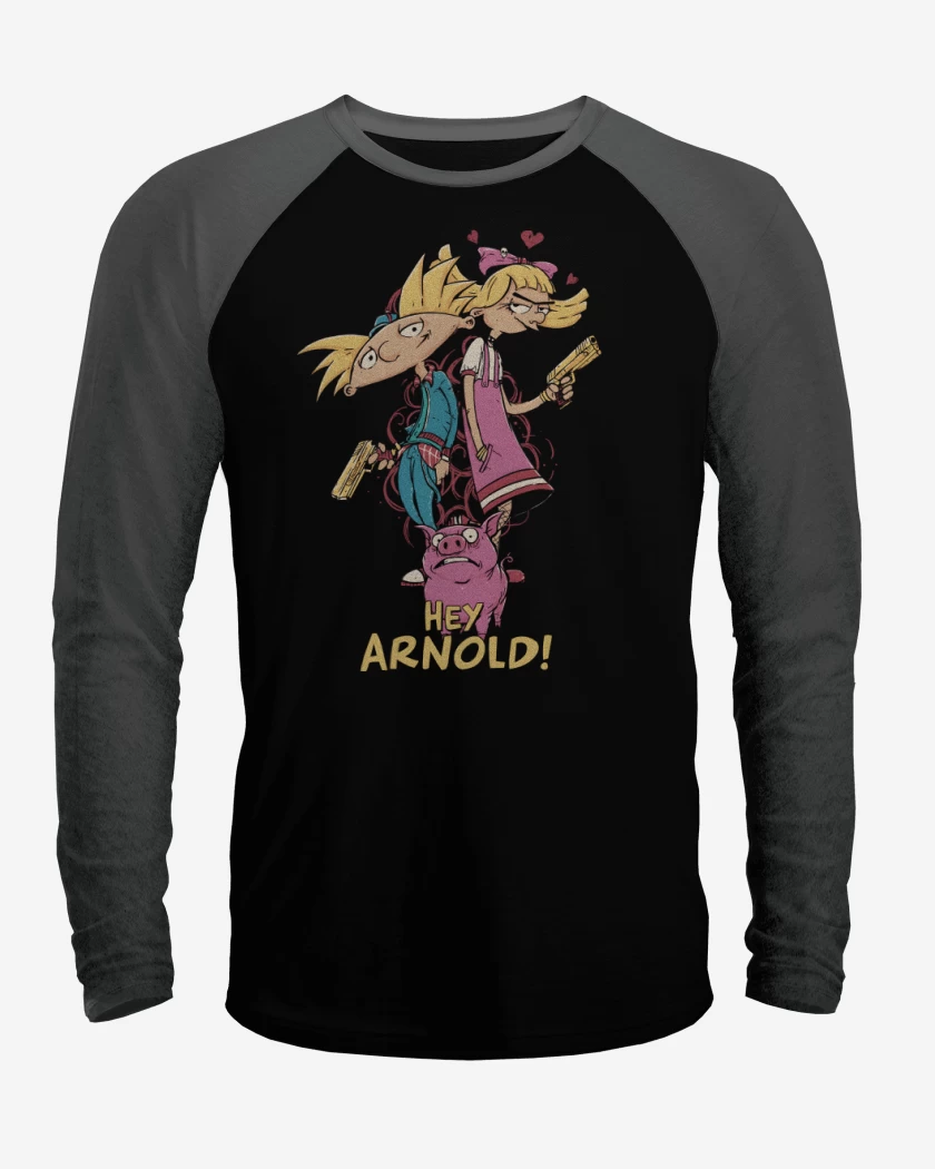 Polera Raglan Arnoldo y Pataki