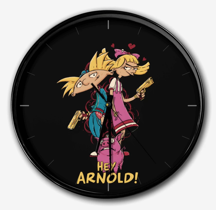 Reloj Negro de Arnoldo y Pataki