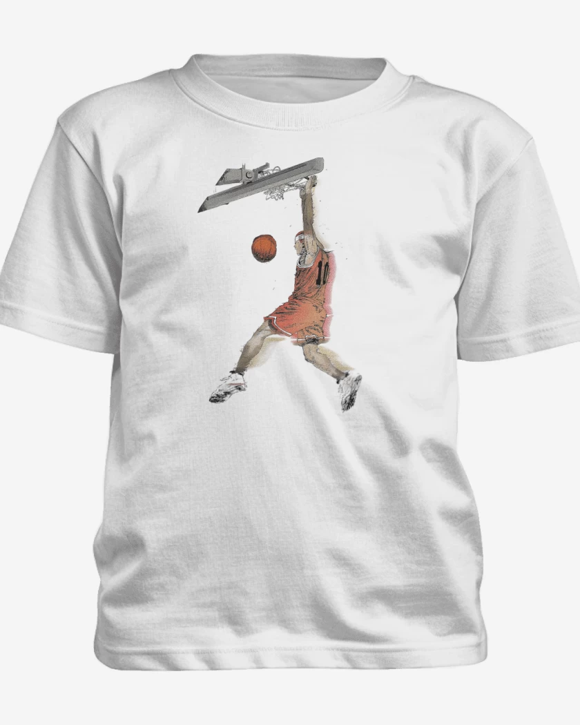 Polera de niño Blanco de El Rey del Rebote